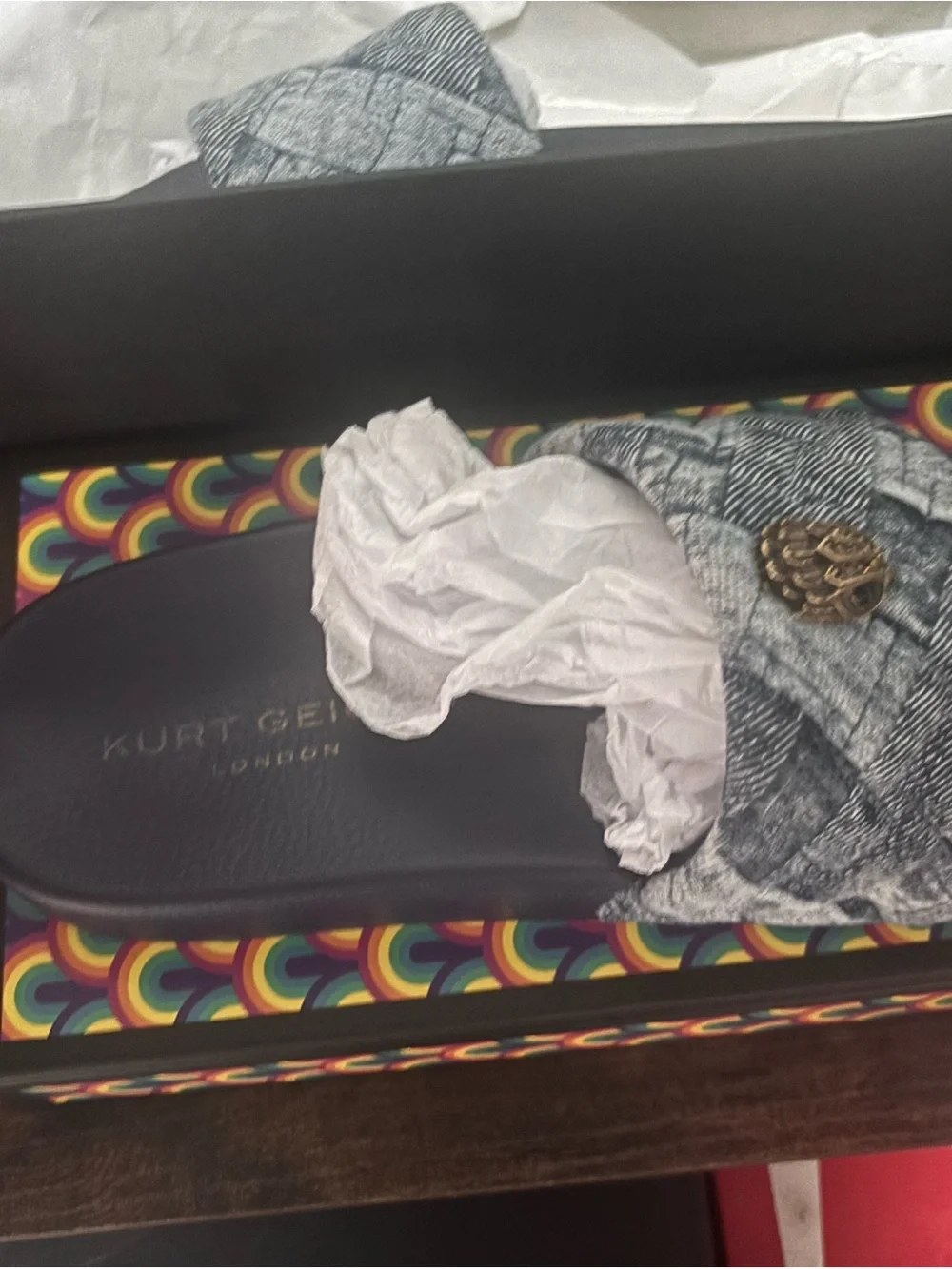Kurt Geiger Demin sandals